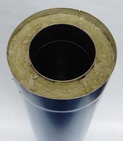 Труба утепленная (сэндвич) нерж L500 D 115/180 1.0/0.5mm