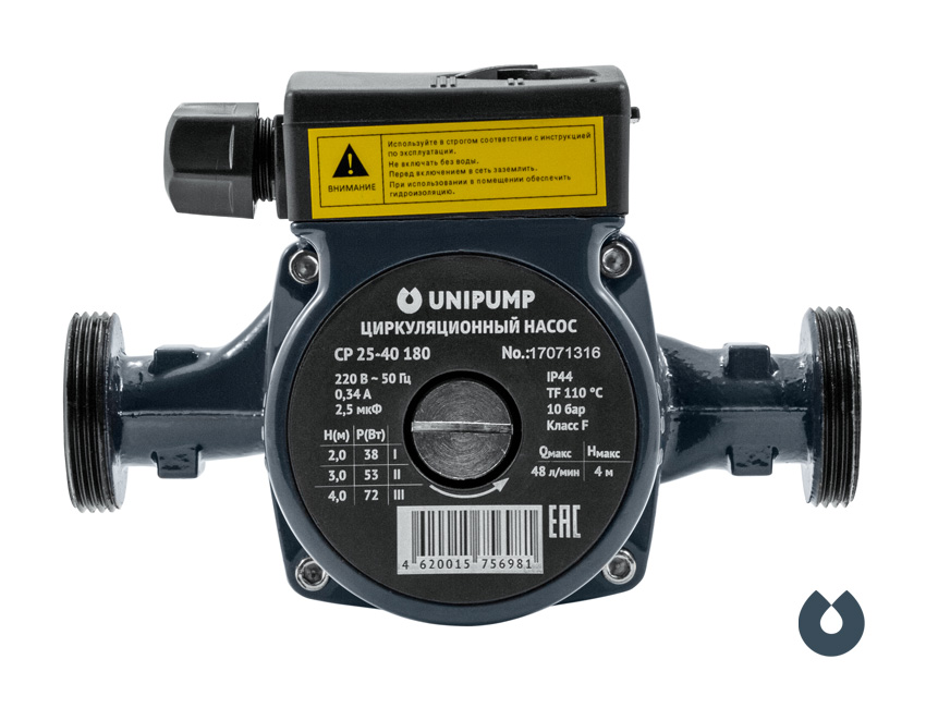 Насос циркуляционный Unipump CP 25-40 130
